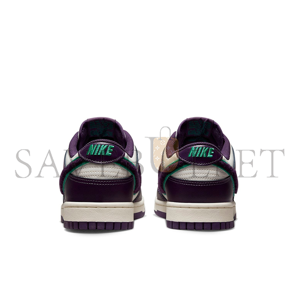 NIKE DUNK LOW CHENILLE SWOOSH DQ7683-100